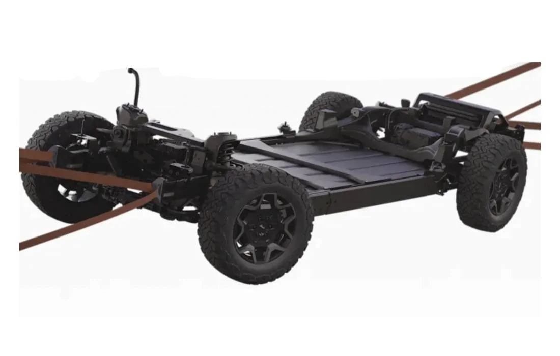 Ford Maverick EV Pickup Official: Scout EV Pickup & SUV debut w/ Gas Range Extender, 4x4, BOF, Lockers, Sway Bar Disconnect -- All Specs, Wallpapers, Video scout-ev-suspension-jpg-jpg